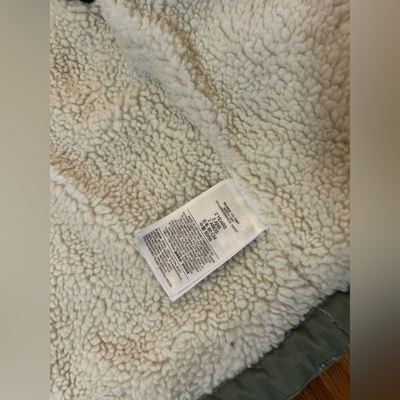 GAP Sherpa-Lined Utility Parka Coat | Girls 2T | Heavyweight Canvas Style - Picture 8 of 11